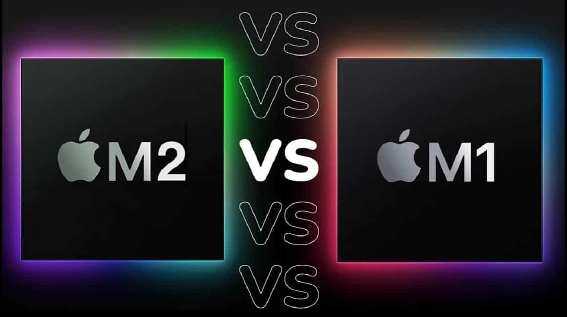 Apple M1 gegen M2