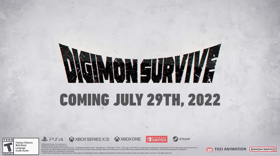 Tanggal Rilis Digimon Survive