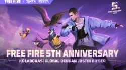 Free Fire x Justin Bieber Kolaborasi, Akan Ada Konser di Dalam Game?