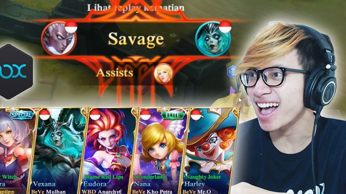 youtuber mobile legends