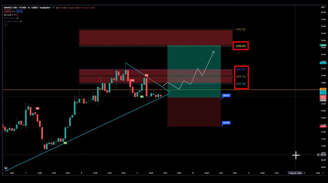 BNB analysis August 9, 2022