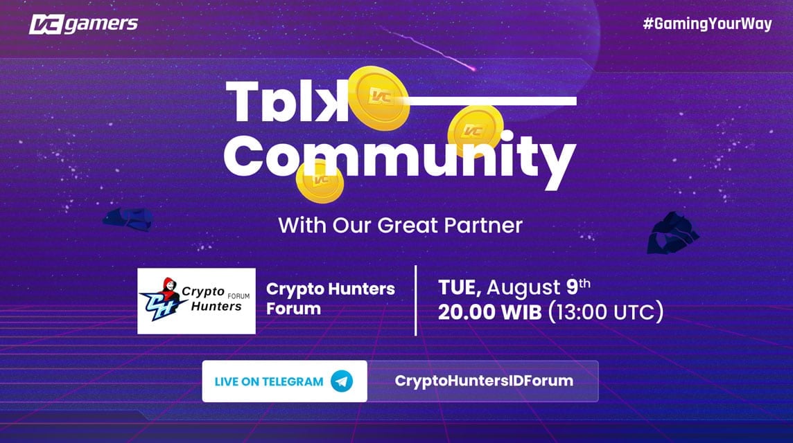 토크 커뮤니티 VCGamers x CryptoHunters