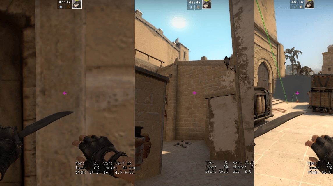 Cara Smoke CT Map Mirage CSGO