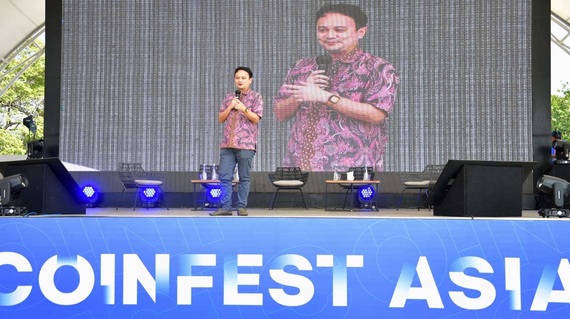 Wamendag Jerry Sambuaga di Coinfest Asia