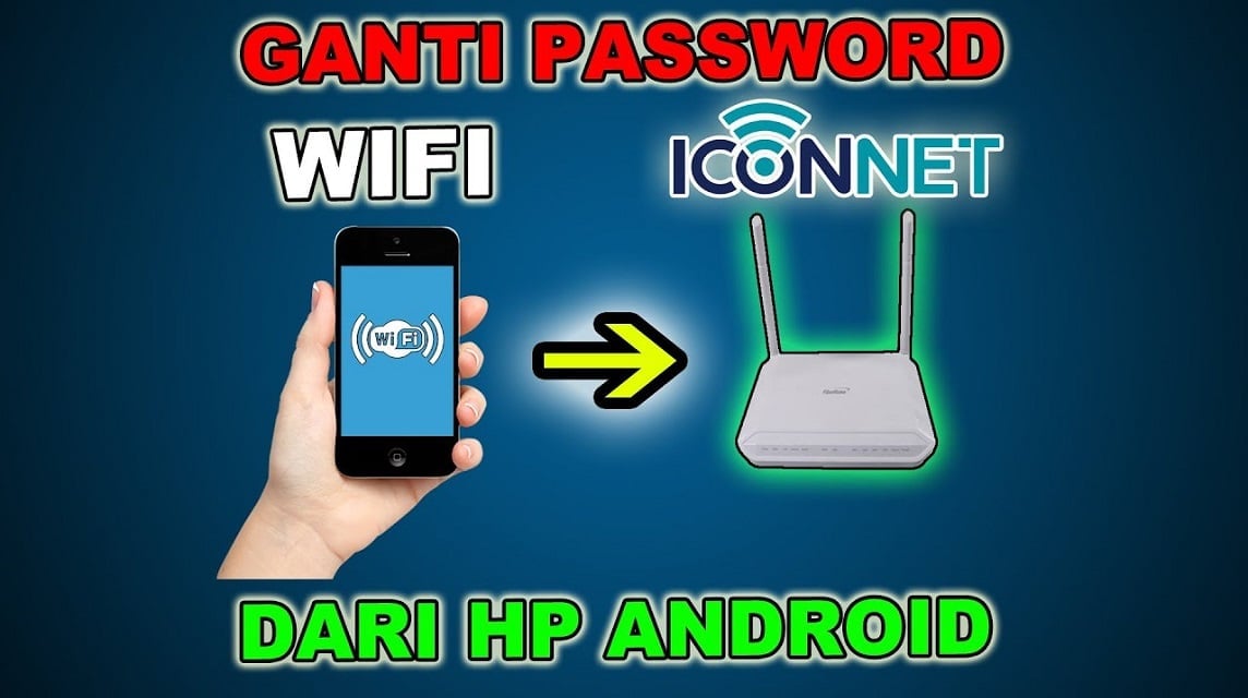 cara ganti password wifi