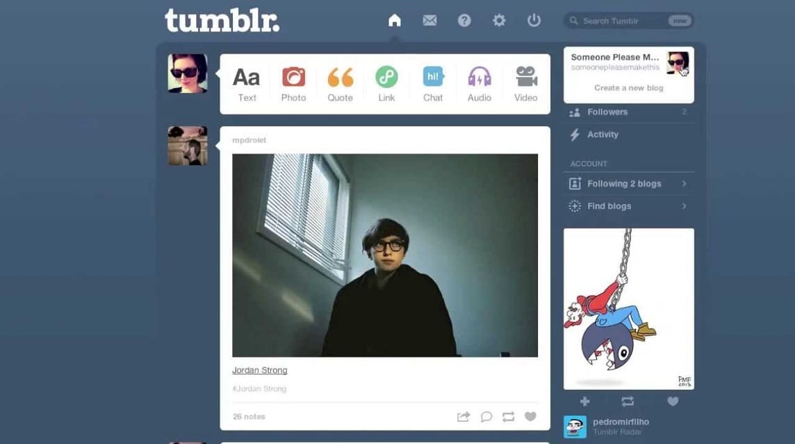 tumblr adalah