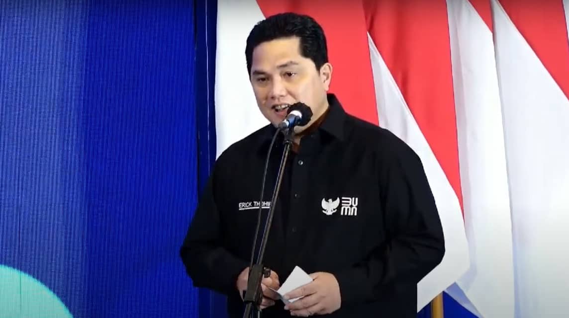 Menteri BUMN Erick Thohir