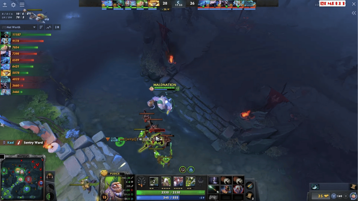 Build Pudge Dota 2 Mid Game