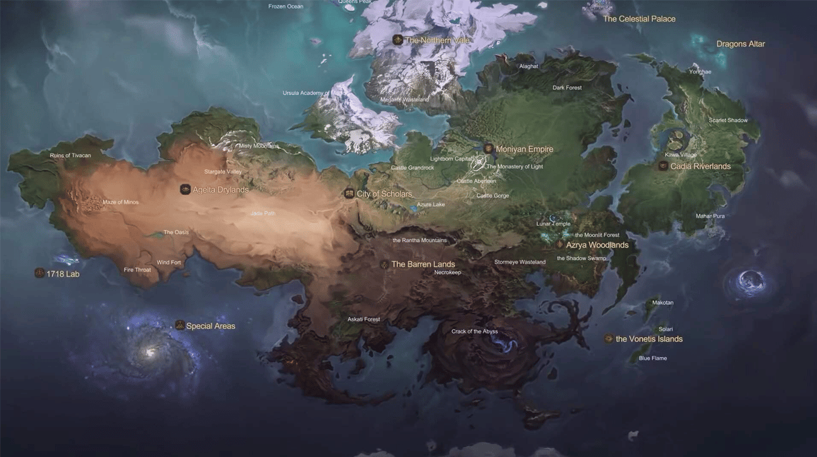 Karte Land of Dawn Mobile Legends