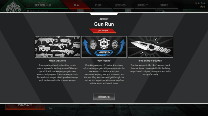 Gun Runとは: Apex Legendsの新モード?