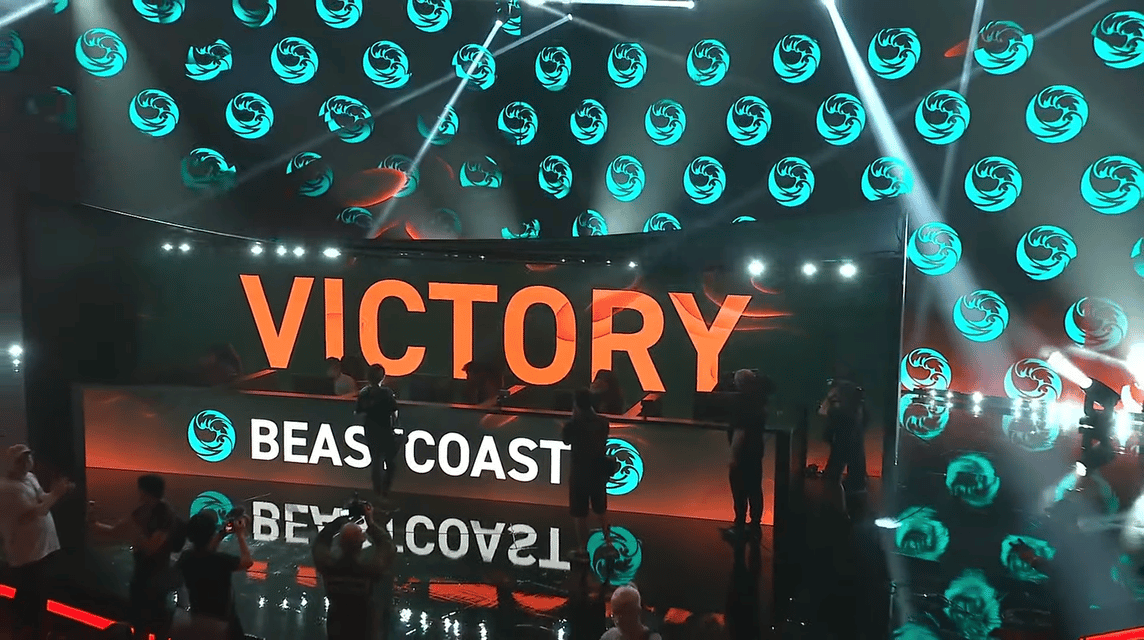 Beastcoast gegen Hokori TI 11