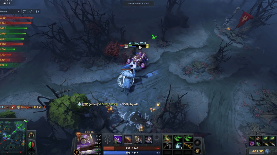 Build Early Game Sniper Dota 2