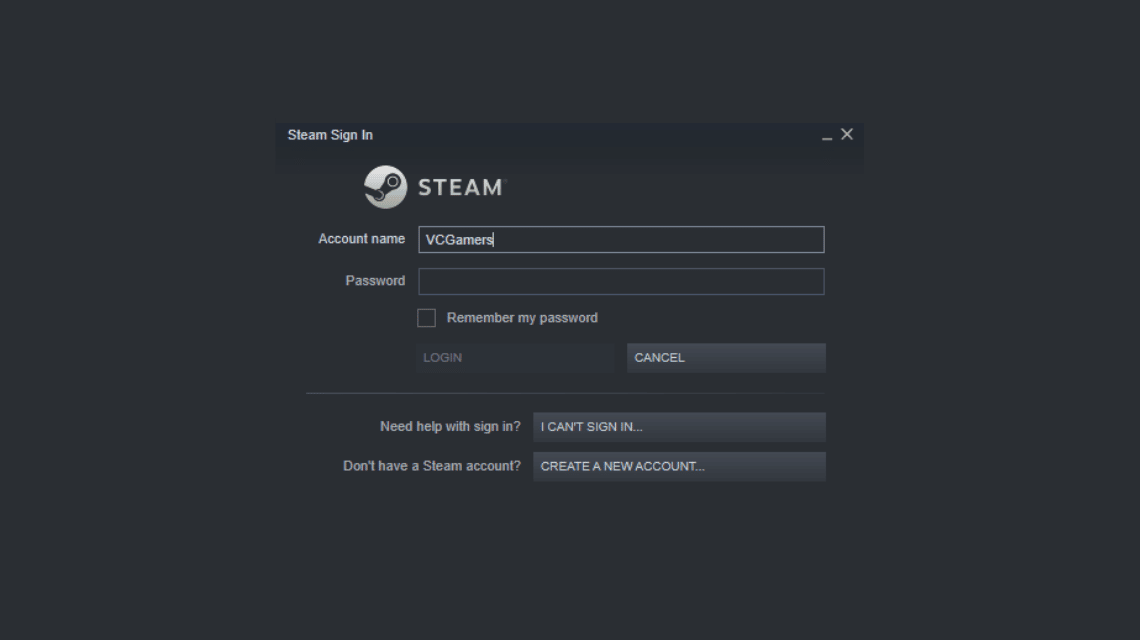 如何创建 Steam 登录帐户