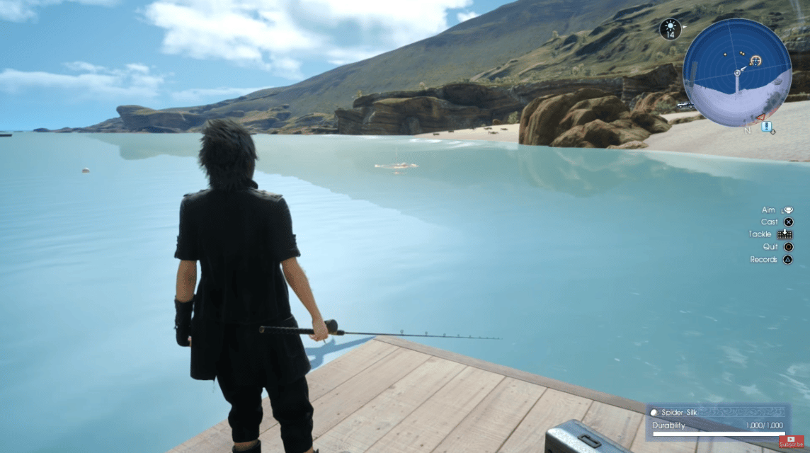 FFXV 낚시 방법