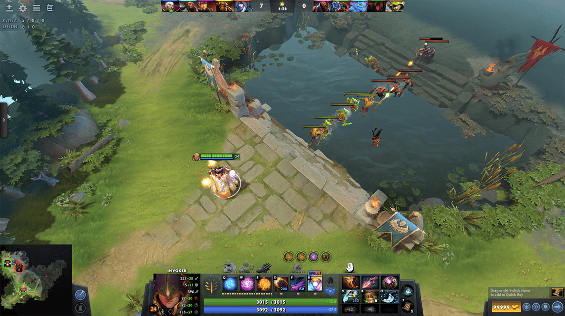 Build Item dan Skill Invoker Dota 2