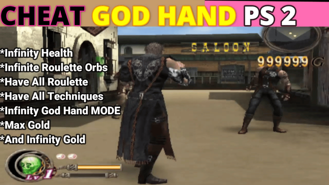 List of God of Hand Cheats