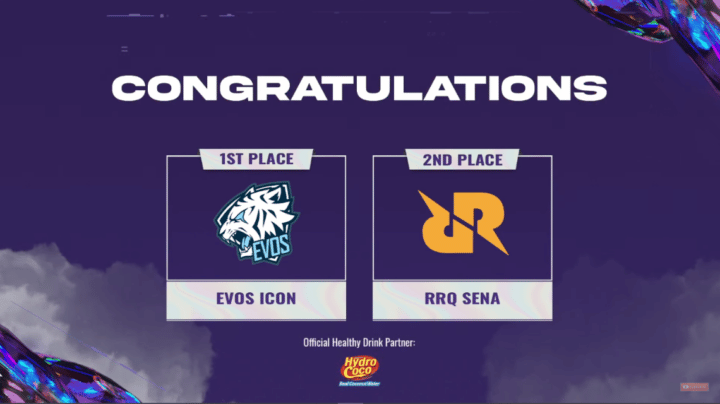 EVOS Icon Defeated RRQ Sena in El Classico President's Cup!