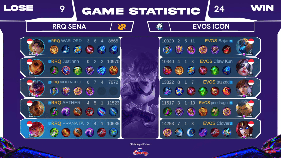 EVOS Icon vs RRQ Sena Game 2