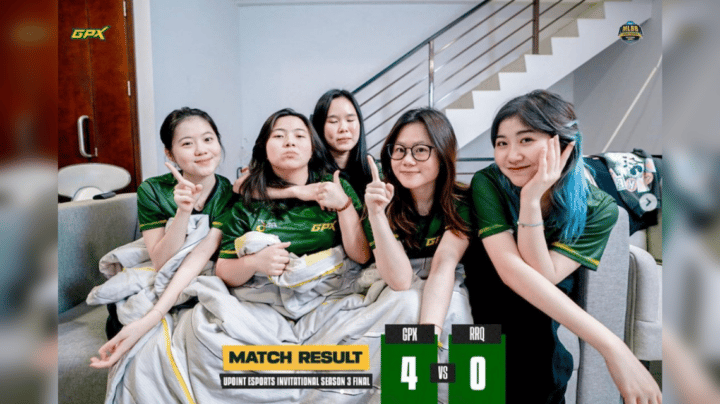 Upoint Esports Invitational S3 の優勝者、GPX Basreng おめでとう！