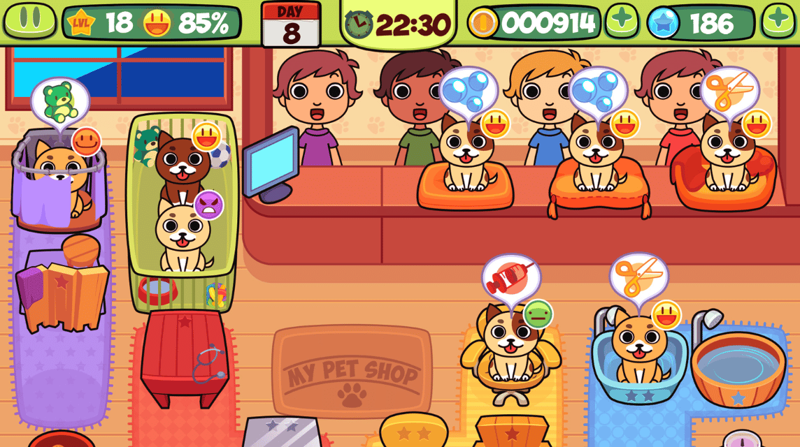 최고의 고양이 살롱 게임 My Virtual Pet Shop