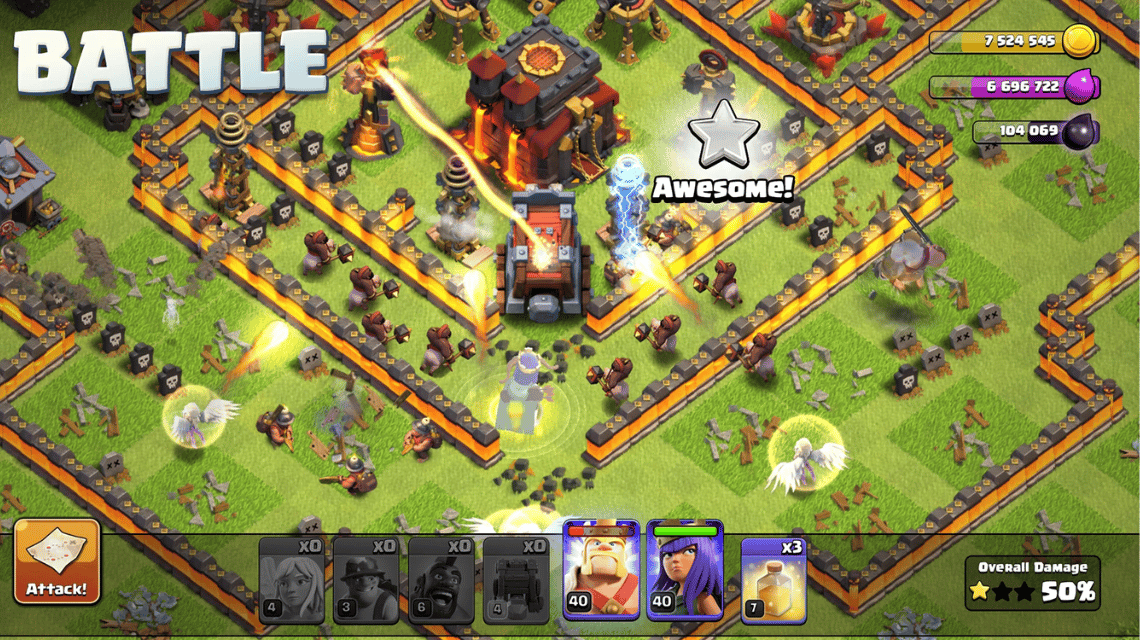 Clash of Clans Strategiespiel für Android