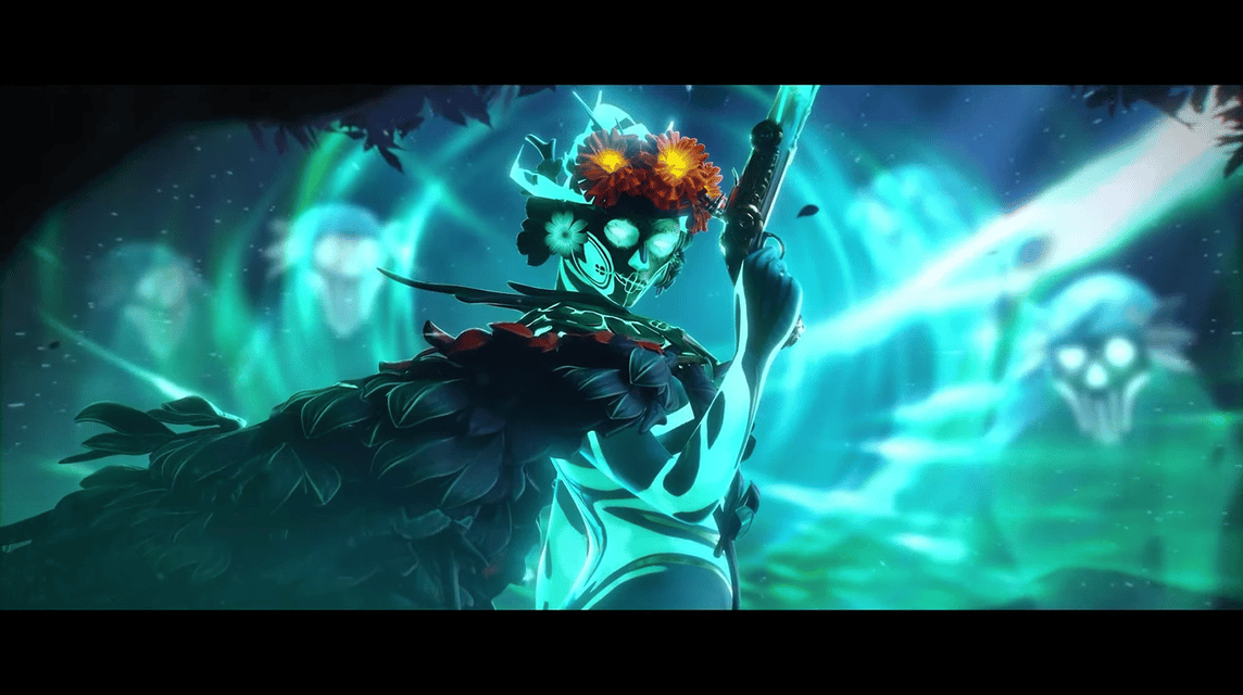 새로운 Dota 2 Hero Muerta