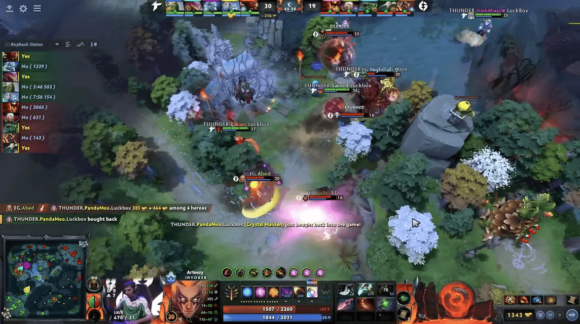 TA EG TI 11 Thunder Awaken Evil Geniuses