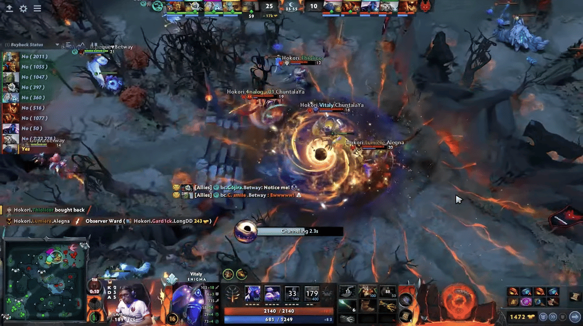 Beastcoast vs Hokori TI 11