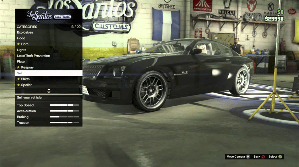 Jual Mobil GTA Online di Los Santos Customs