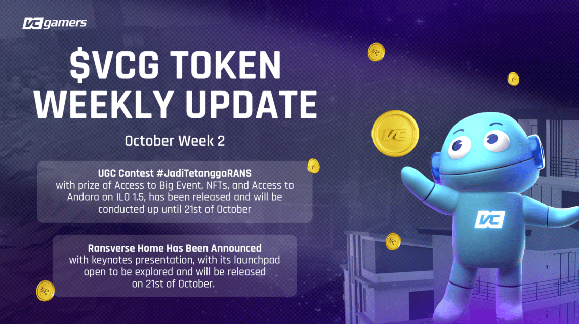 VCG Token Weekly Recap アップデート