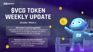 VCG Token Weekly Recap アップデート