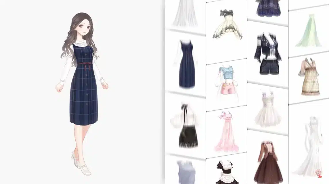 Online-Spiele für Mädchen lieben Nikki Dress Up Fantasy