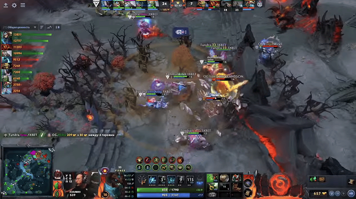 Tundra Esports vs OG TI 11