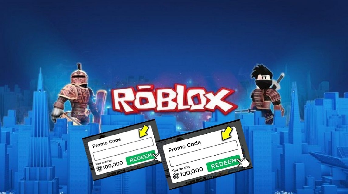 Roblox 프로모션 코드 사용