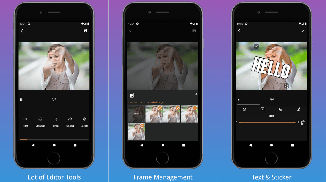Moving Photo GIF Maker Video to GIF App