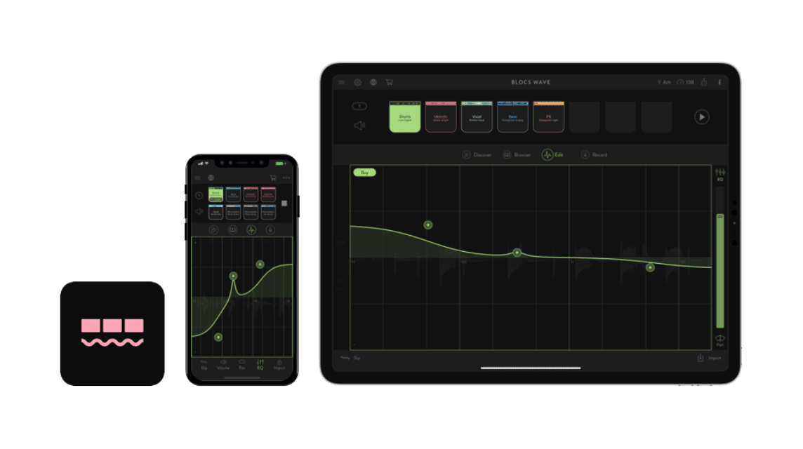 Blocks Wave application