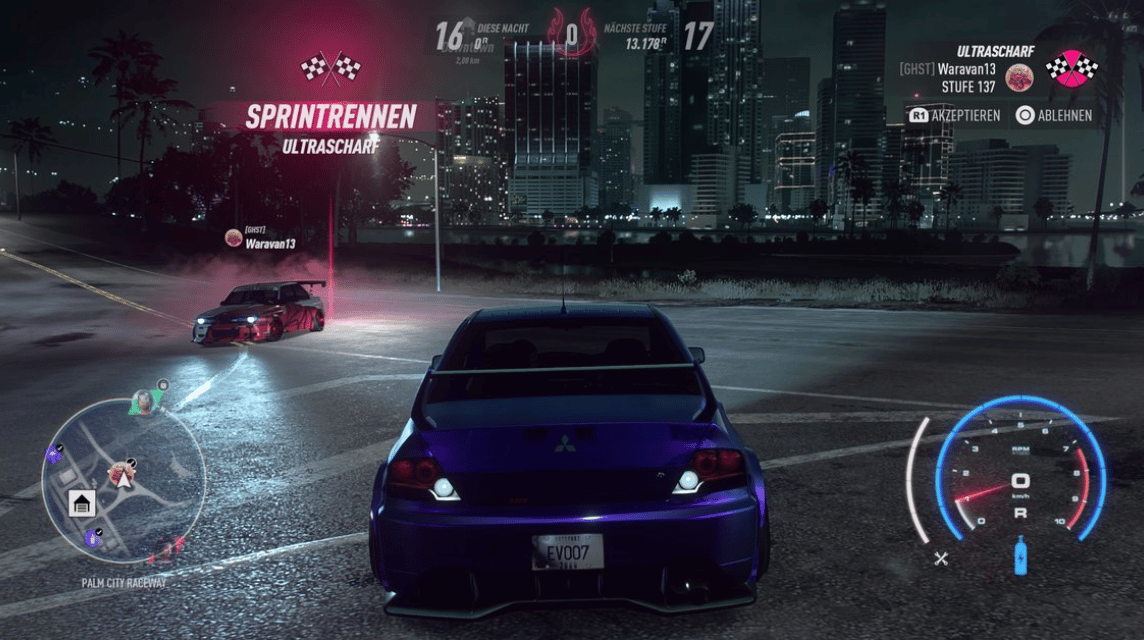 如何多人 NFS Heat Open World