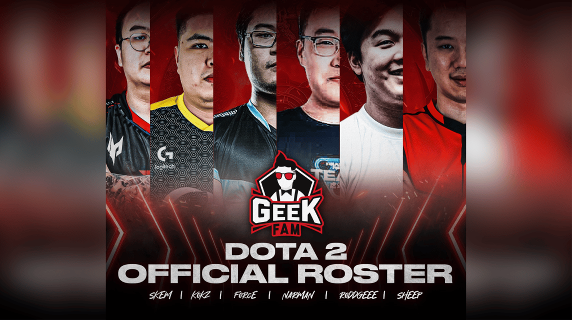 Geek Fam Dota 2 roster