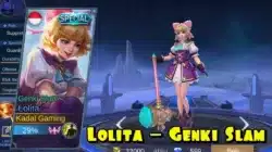 Cara Klaim Skin Lolita Genki Slam Mobile Legends