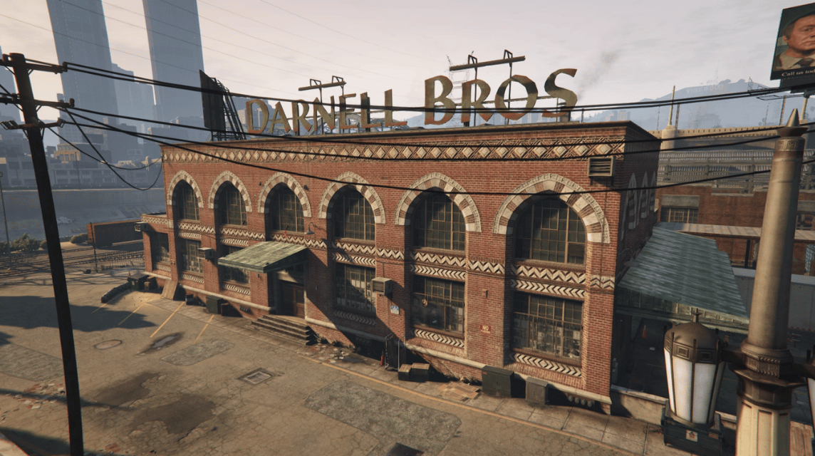 buy a house in gta 5 Darnell Bros Warehouse