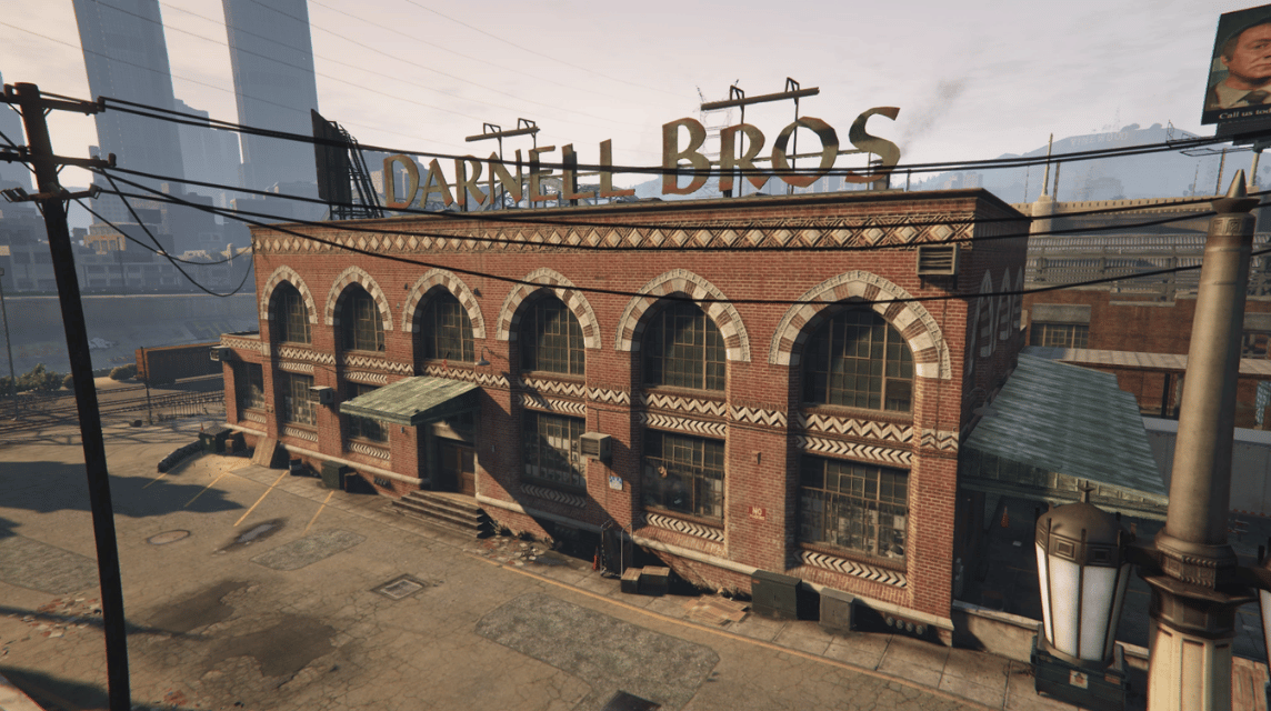 GTA 5 Darnell Bros Warehouse에서 집을 사십시오.