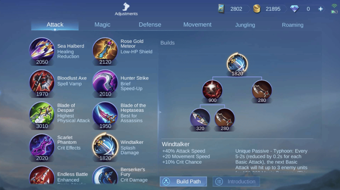 Build Lesley Windtalker, Build Wanwan Tersakit,