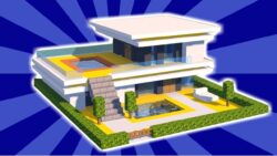 Minecraft モダンでクールな家を作る方法