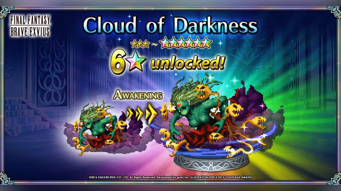 Cloud of Darkness 6 Star