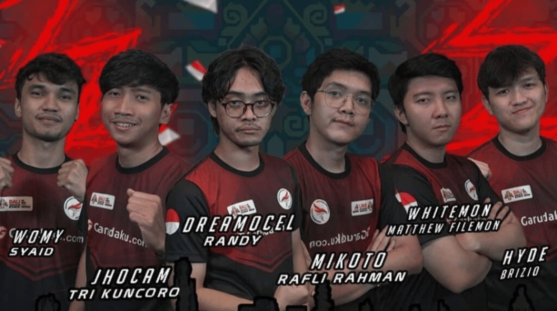 Indonesisches Team für Dota 2 IESF