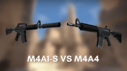 M4A1S vs M4A4 after the CSGO Update, Here's the Difference!