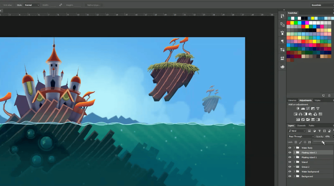 Photoshop Game Design Class