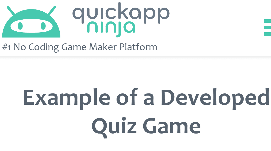 HP Quickappninja で Android ゲームを作成する方法