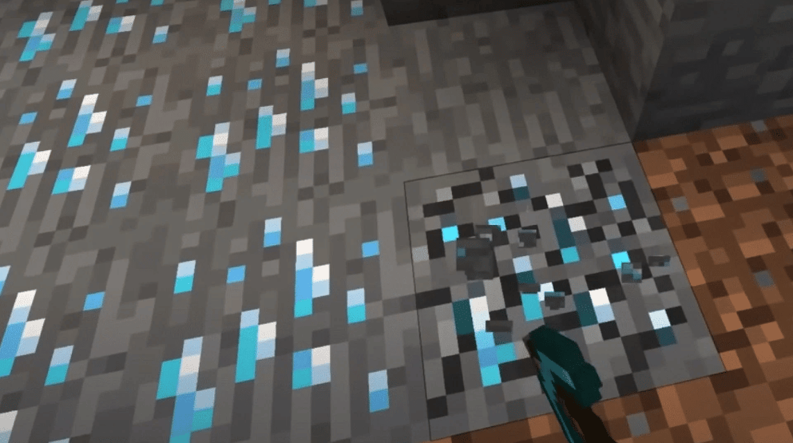 Seeds Minecraft PS4 dengan Diamond Ore