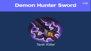 Demon Hunter Sword